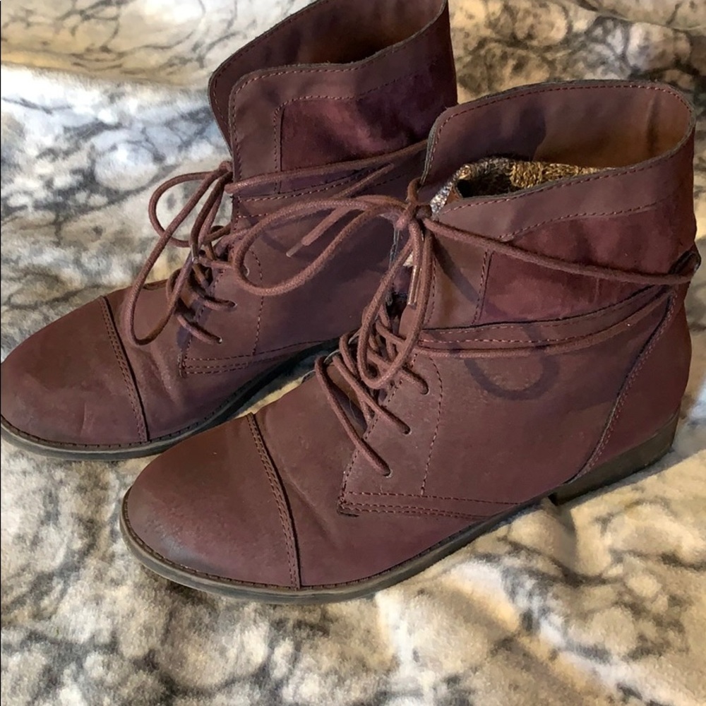 Madden Girl Boots with Wool Sock Detail